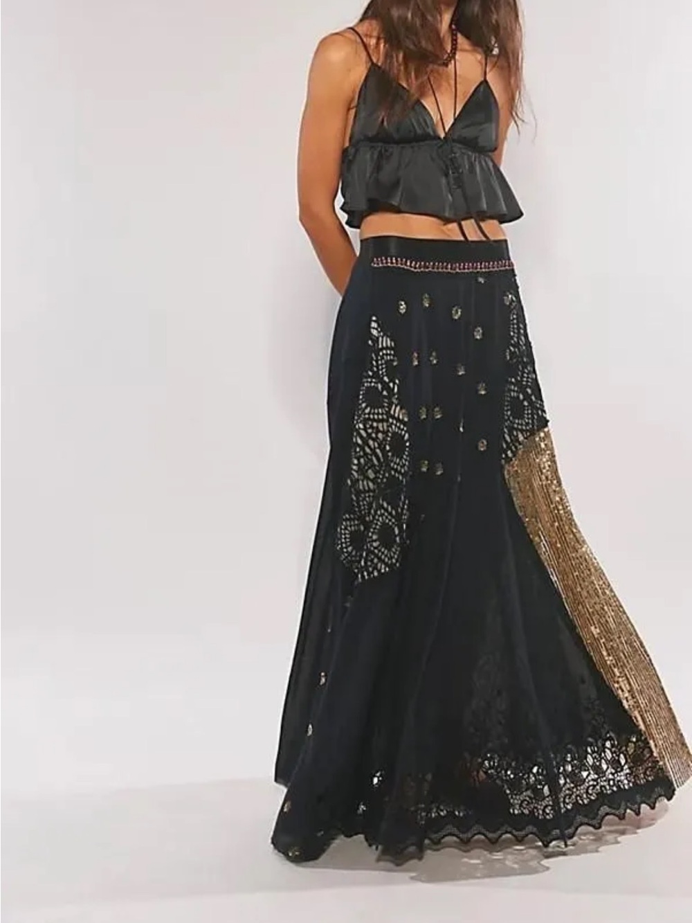 NWT $298 Free People Audrina Skirt Size: Small - Picture 1 of 4